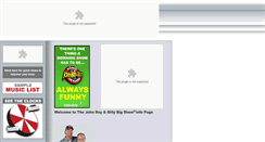 Desktop Screenshot of bigshowinfo.com